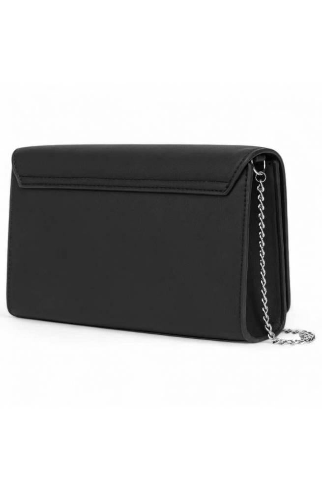 Love Moschino borsa a tracolla in ecopelle nero argento JC4103PP1MKD0 00B MOSCHINO LOVE 