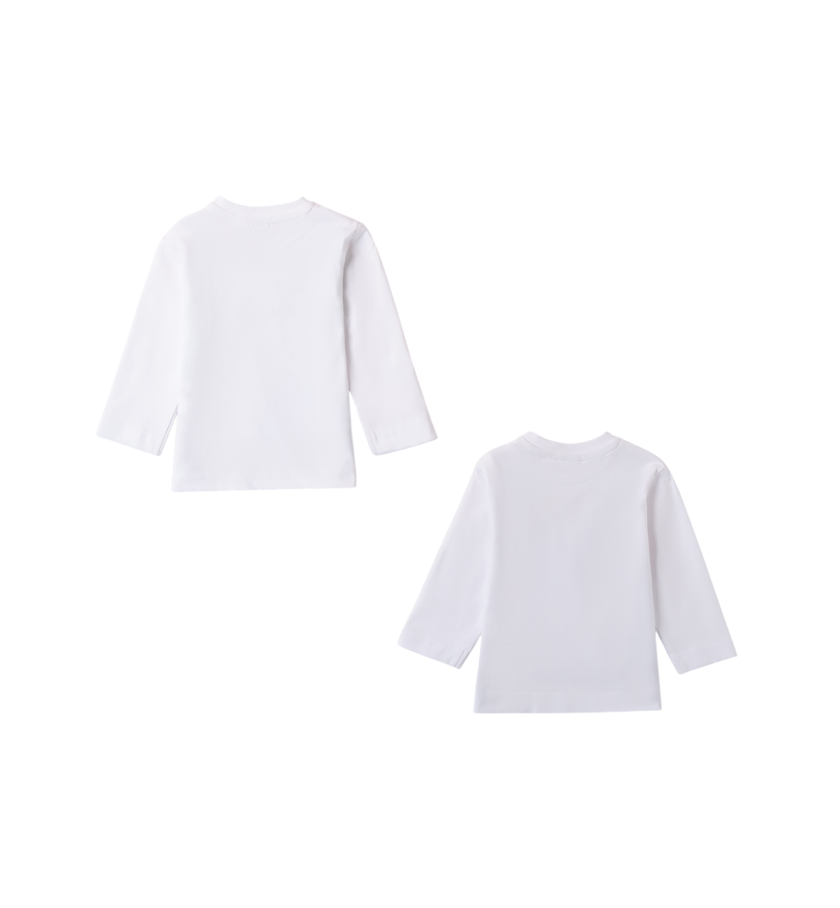 iDo set 2 T-shirt manica lunga con stampa bianco 4B031 0113 iDO 