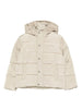 John Richmond piumino bambino con cappuccio beige