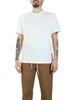 Blauer T-shirt Bourne maniche corte con logo bianco