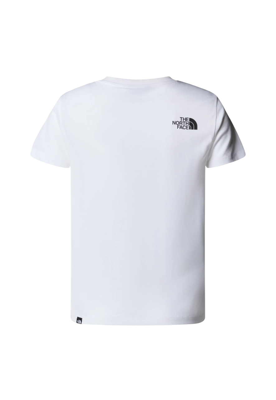 The North Face T-shirt bambino con logo bianco NF0A8EHG FN41 THE NORTH FACE 
