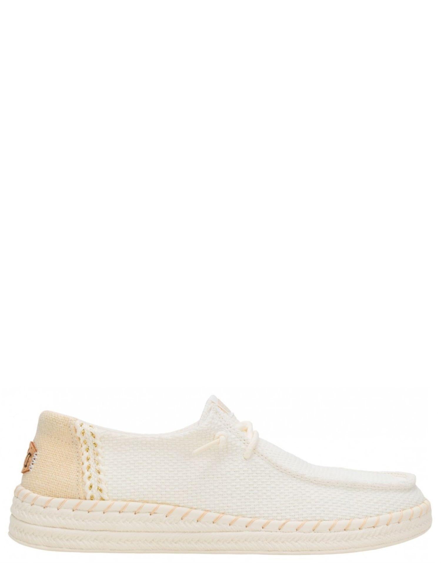 Hey Dude mocassino donna Wendy Espadrille Woven panna 43681 100 HEY DUDE 