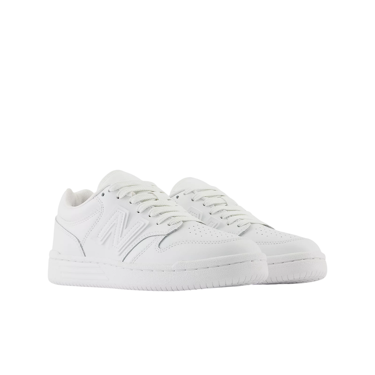 New Blance sneakers unisex bambino in ecopelle bianco GSB480 3W NEW BALANCE 