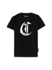 Just Cavalli T-shirt unisex bambino con logo nero