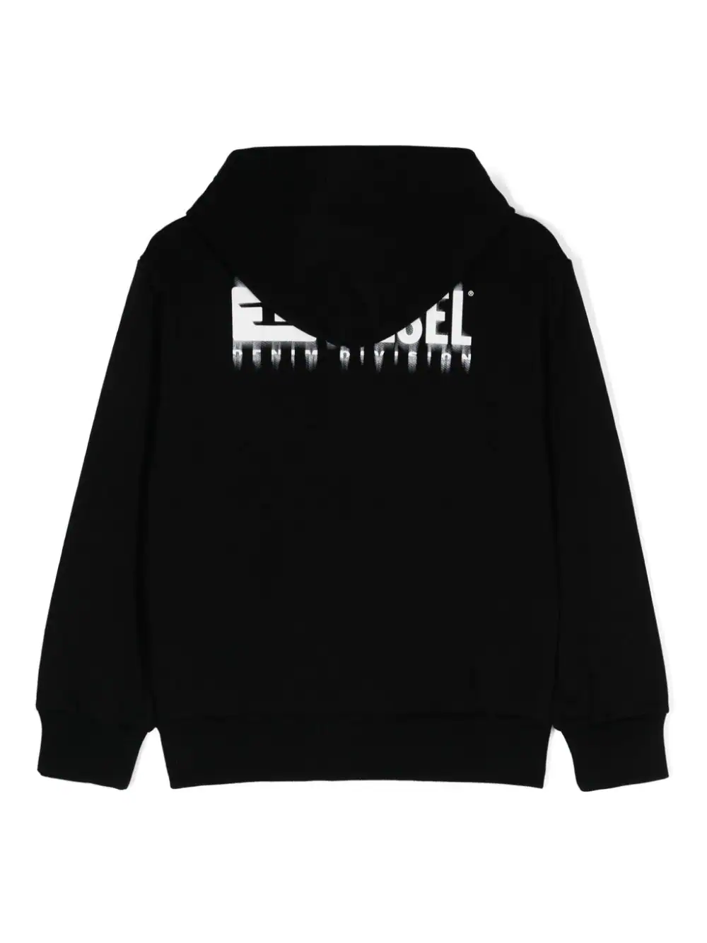 Diesel felpa con zip Svougzip con cappuccio nero J02039-KYAVF K900 DIESEL 