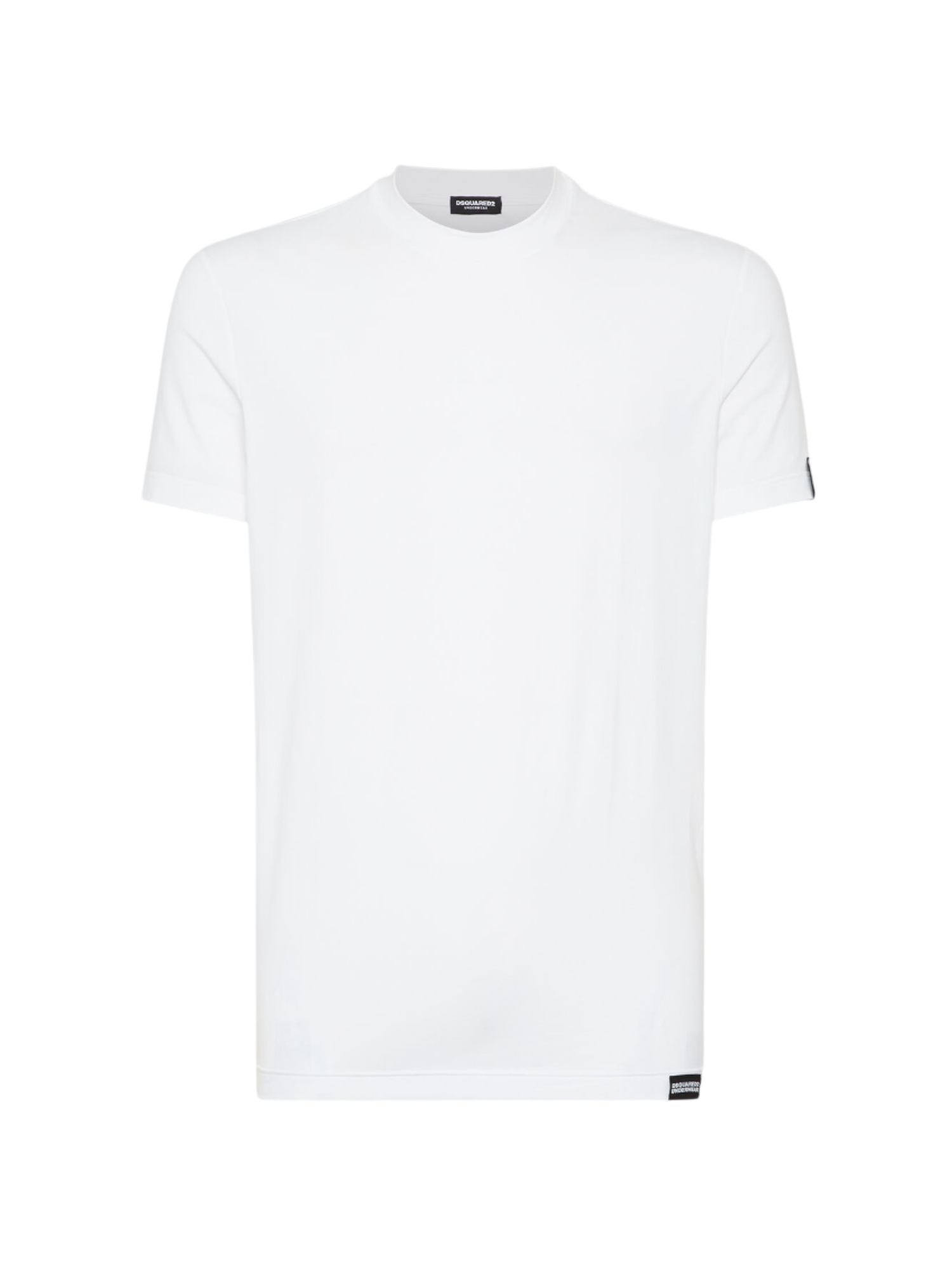 Dsquared2 T-shirt maniche corte in cotone stretch bianco D9M205720 WHITE DSQUARED2 