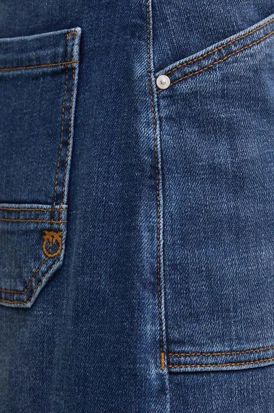 Pinko jeans Bianca baggy gamba larga lavaggio blu scuro 103924-A20M PJZ PINKO 
