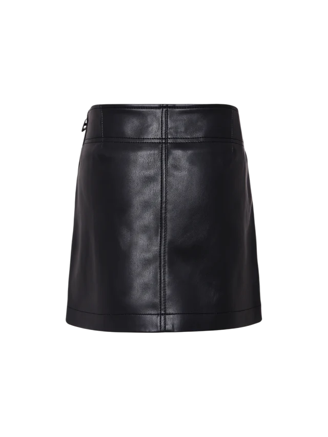 Diesel gonna corta in ecopelle Gleppy nero J02367-KXB9D K900 DIESEL 