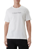 Calvin Klein T-shirt uomo manica corta con logo bianco