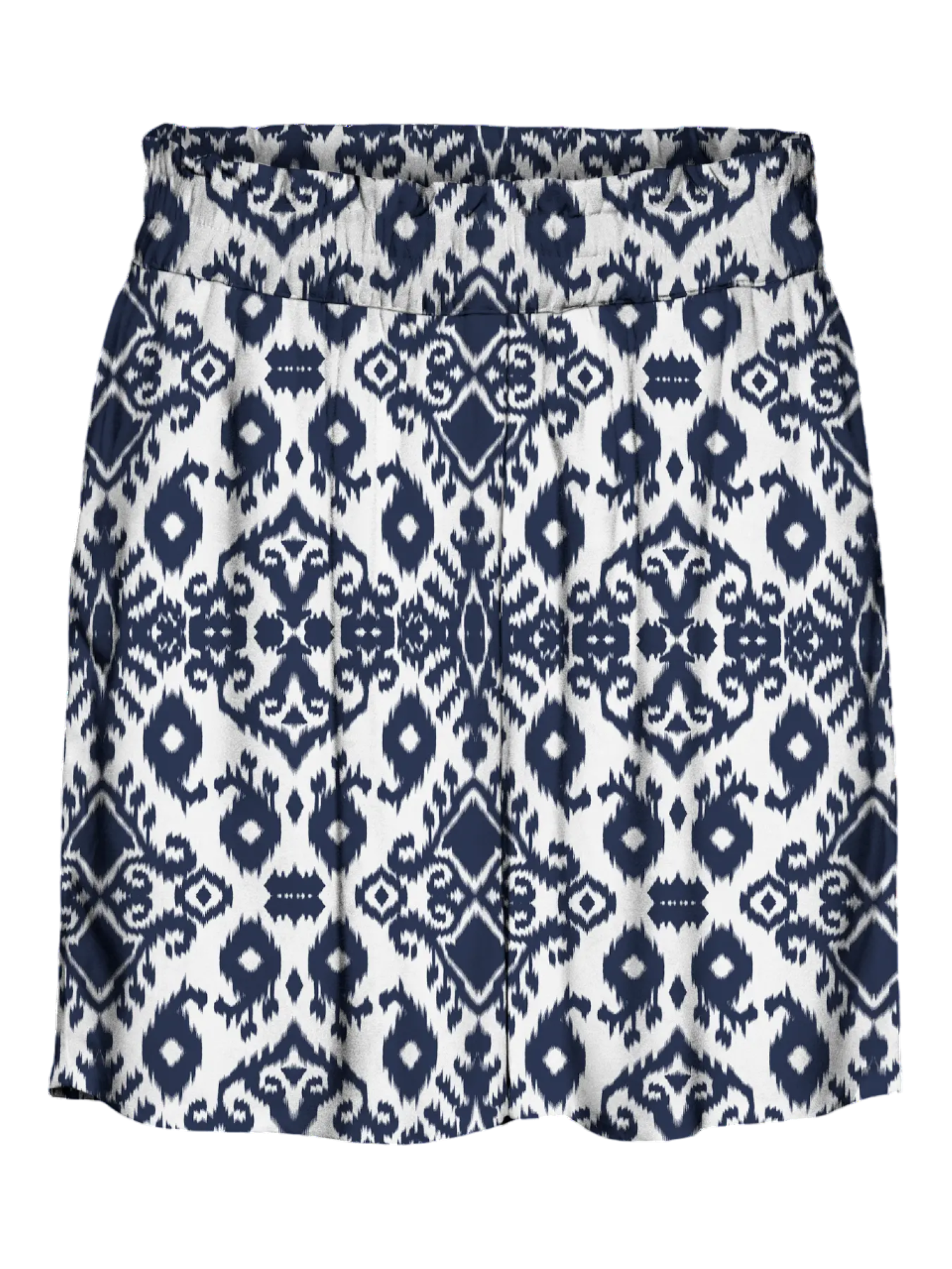 Vero Moda shorts fantasia in viscosa bianco blu 10308012 NAVY BLAZER-PENNY VERO MODA 