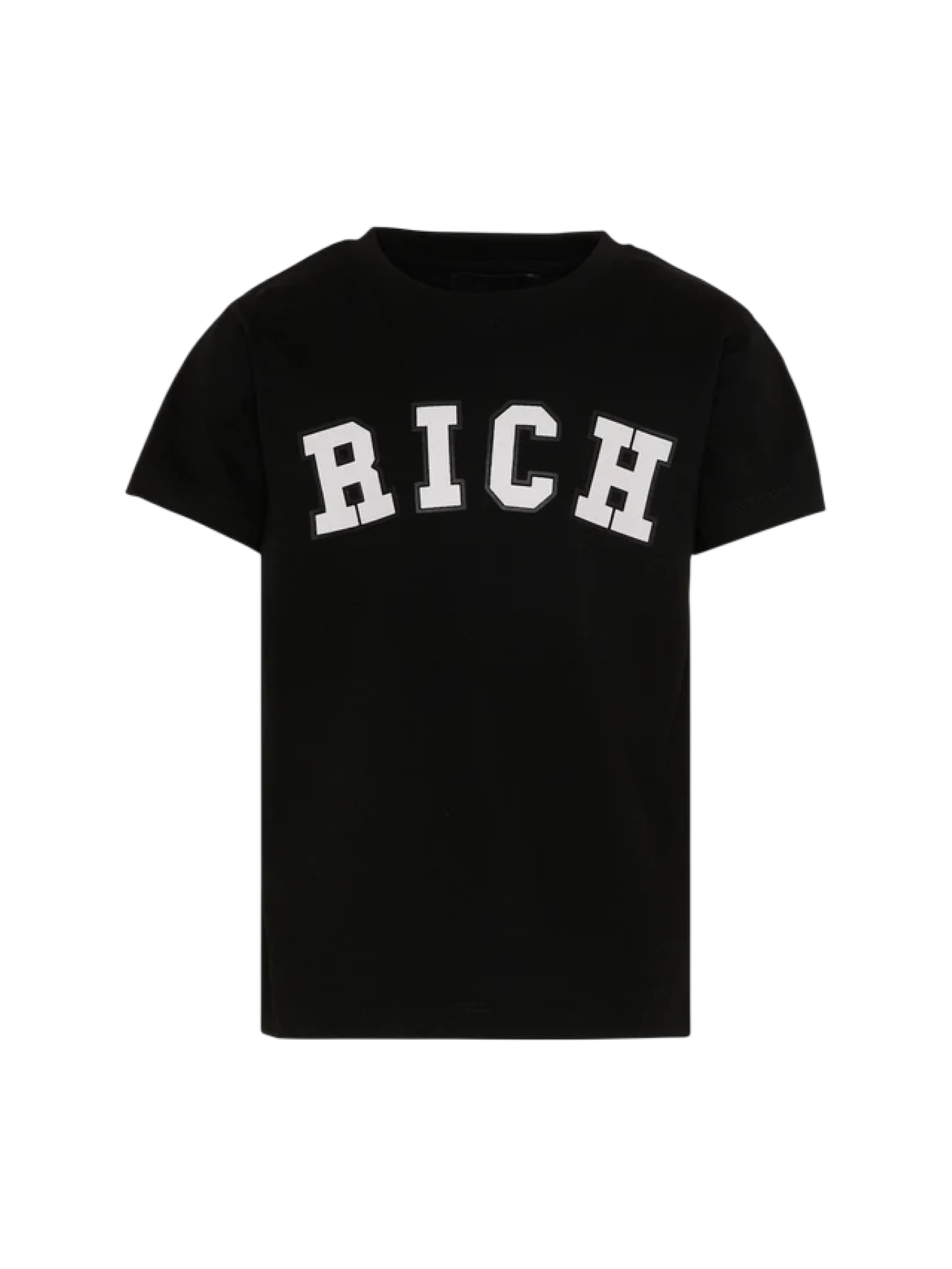 John Richmond T-shirt bambino Mapel con logo nero RBP26012TS BLACK John RICHMOND 