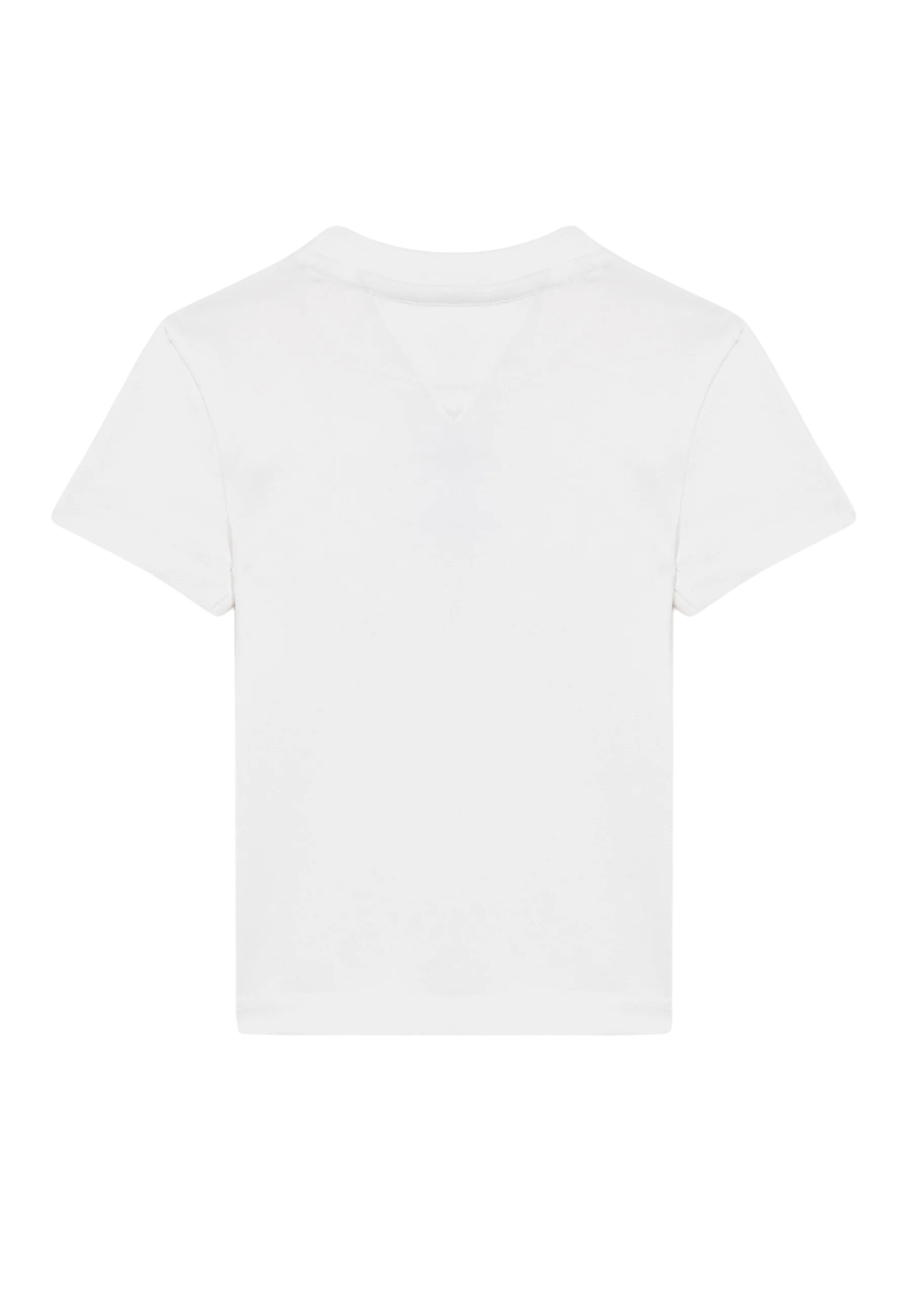 Tommy Hilfiger T-shirt neonato con logo smiley bianco KN0KN02355 YBR Tommy Hilfiger 