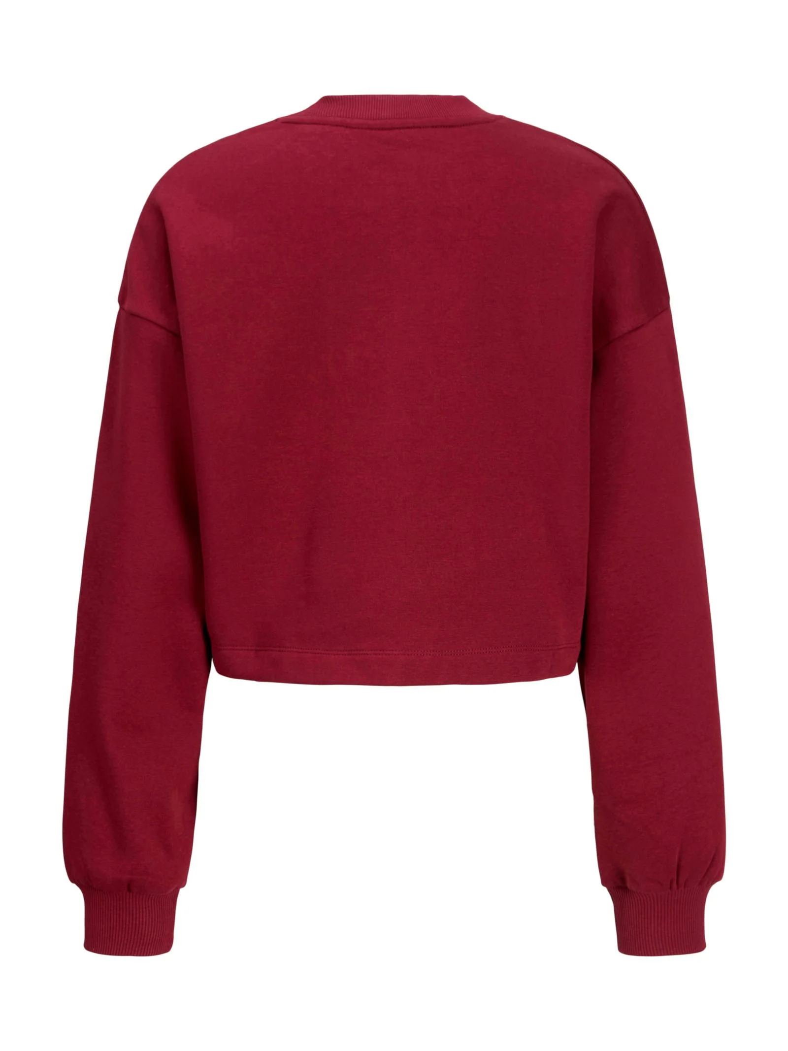 Jjxx felpa donna crop bordeaux 12280478 CABERNET JJXX 