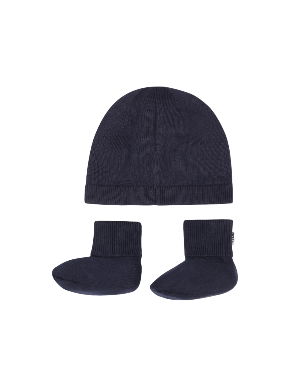 Boss set cappello e calzini in maglia blu J51633 MARINE BOSS 