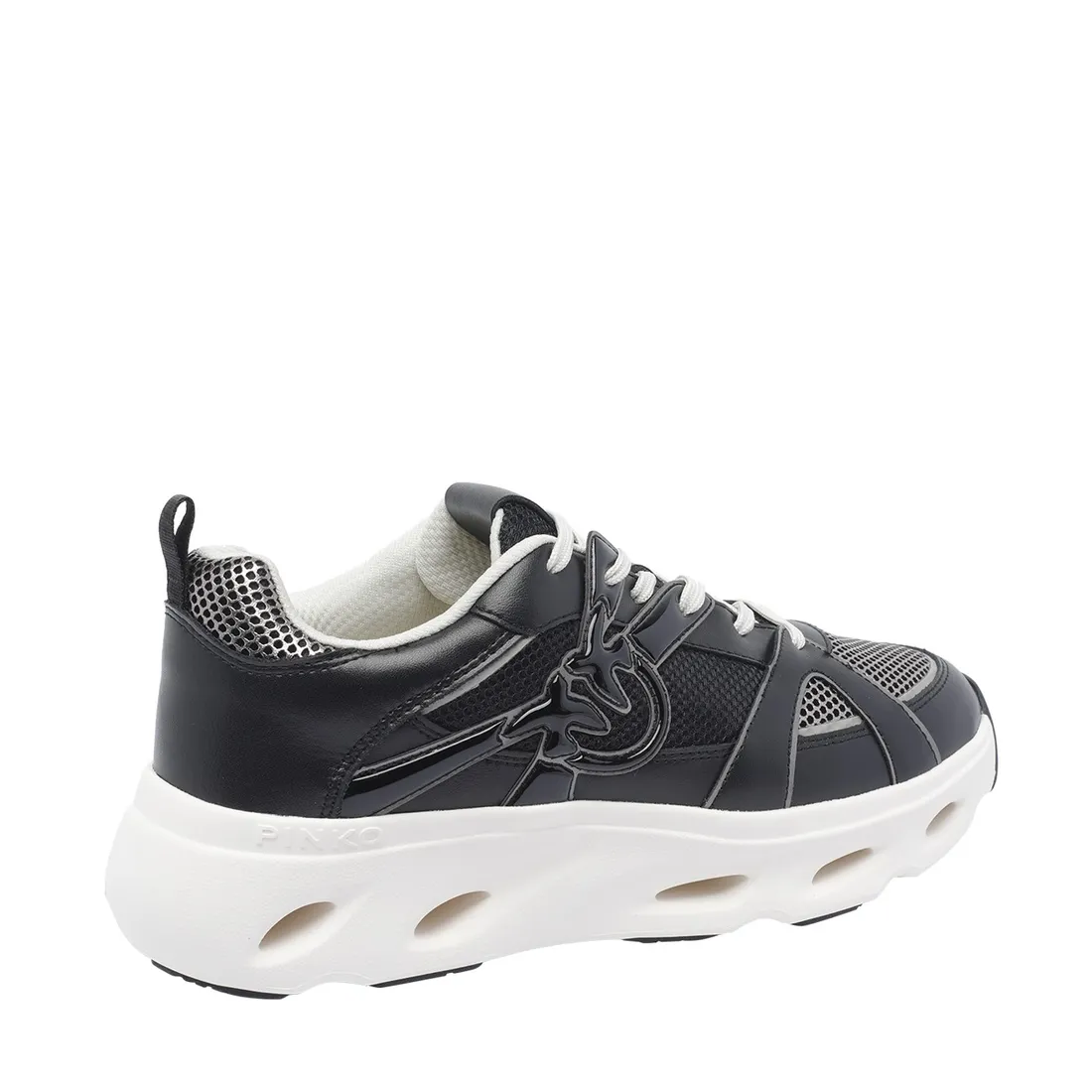 Pinko sneakers Spreading in mesh ed ecopelle nero SS0127E036 ZZ0 PINKO 