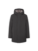 Suns giubbino imbottito uomo Gransasso Fur con cappuccio antracite