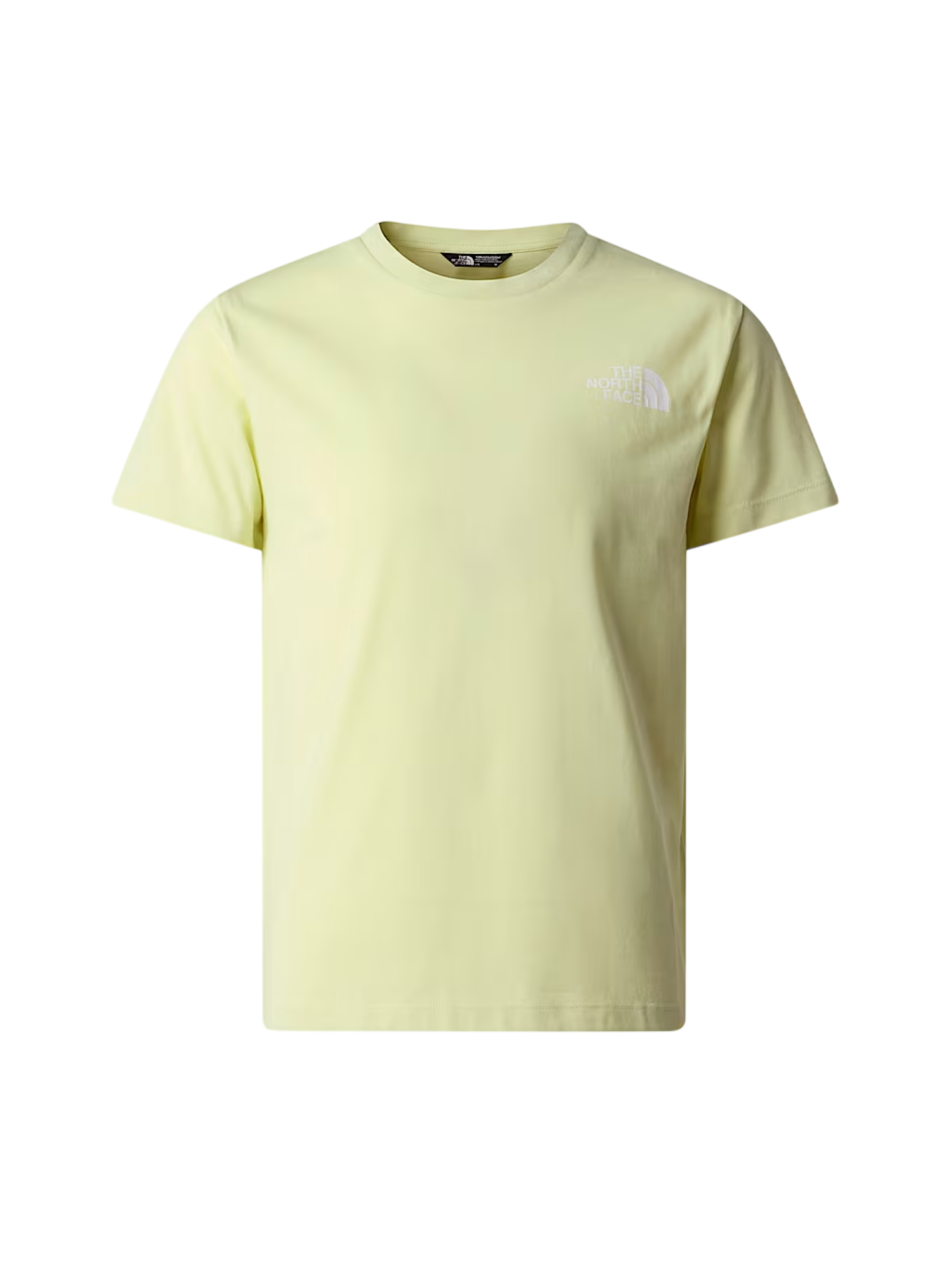 The North Face T-shirt bambino manica corta giallo lime NF0A87T4 G601 THE NORTH FACE 