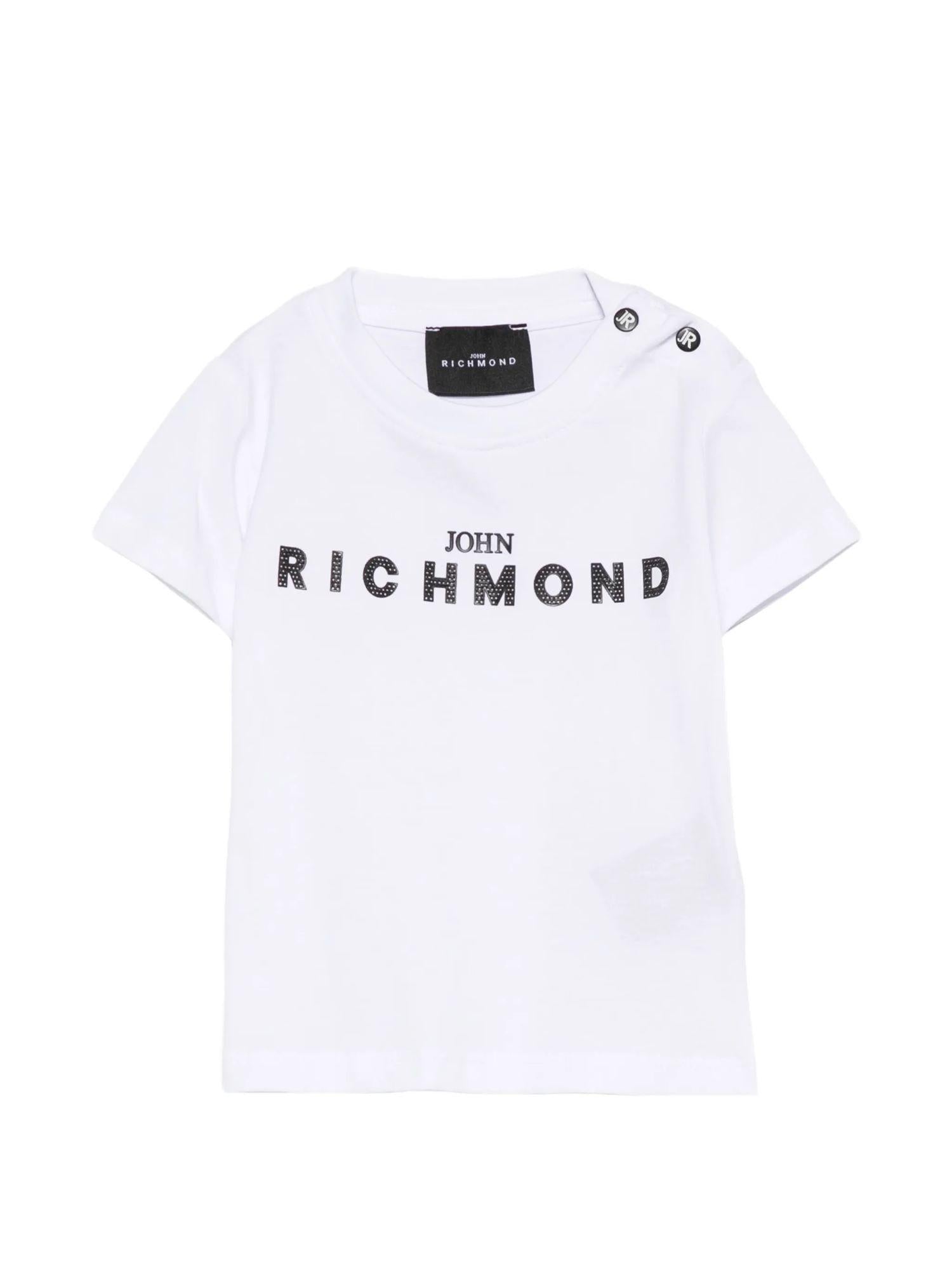 John Richmond T-shirt neonato manica corta bianco RIP26002TS WHITE John RICHMOND 
