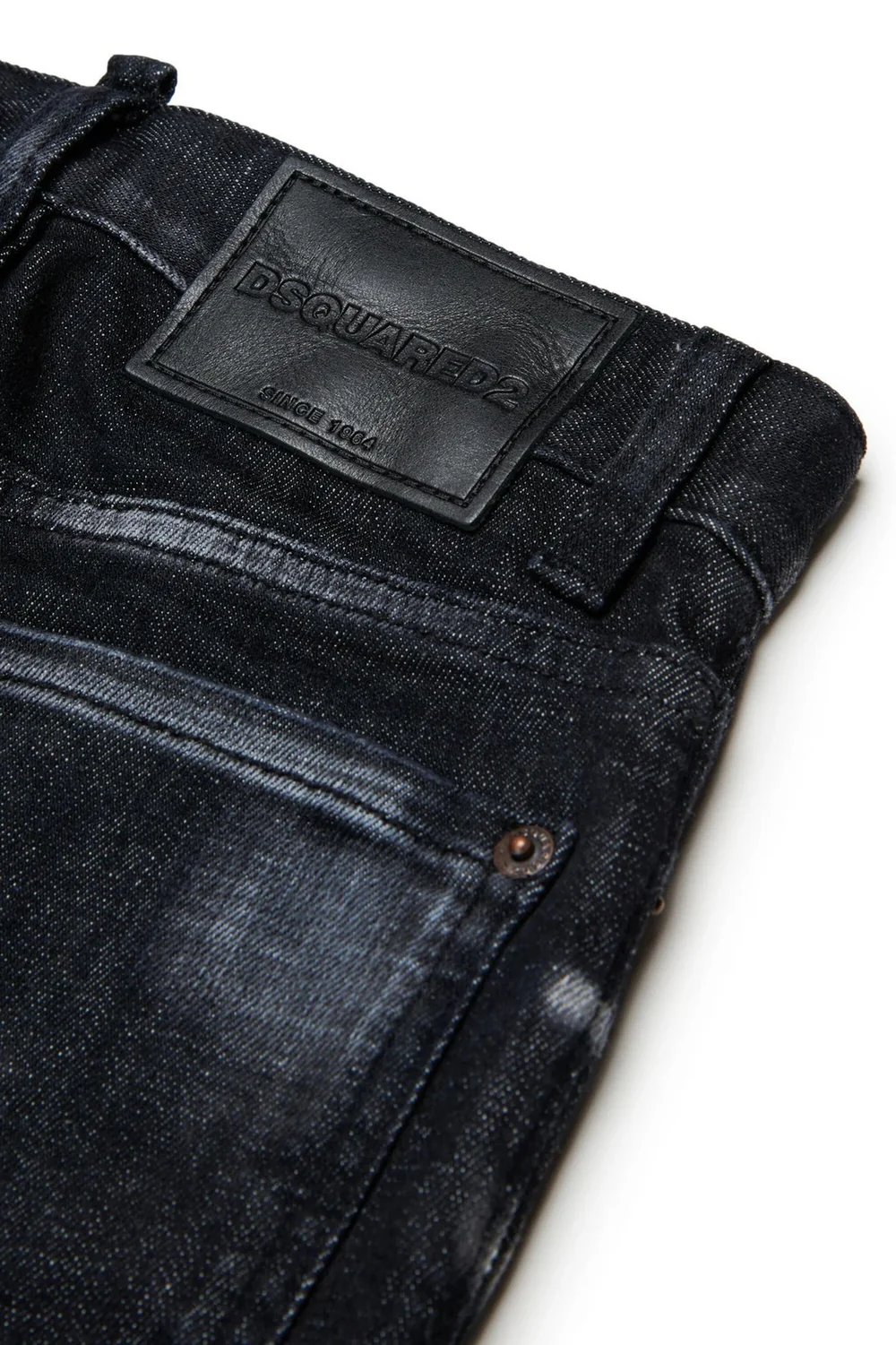 Dsquared2 jeans bambino slim lavaggio nero DQ2241-D0ABS DQ02 DSQUARED2 