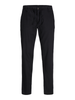Jack&Jones pantalone uomo misto lino nero
