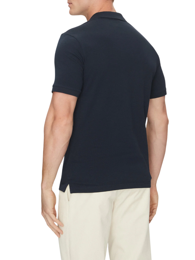 Calvin Klein polo maniche corte in piquè blu K10K111196 CEF Calvin Klein 
