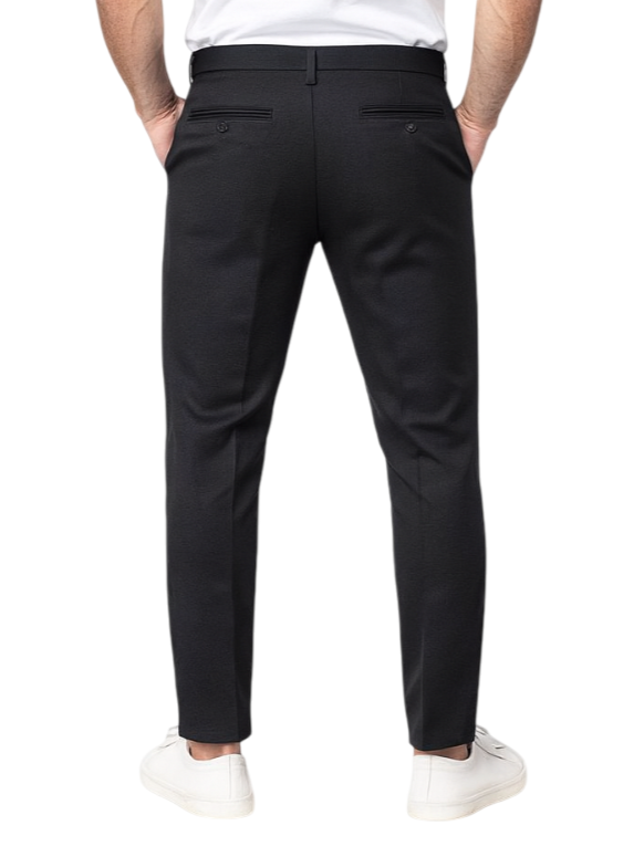 Alta Tensione pantaloni uomo con pinces nero 2649Y-BOLIDE NERO ALTA TENSIONE 