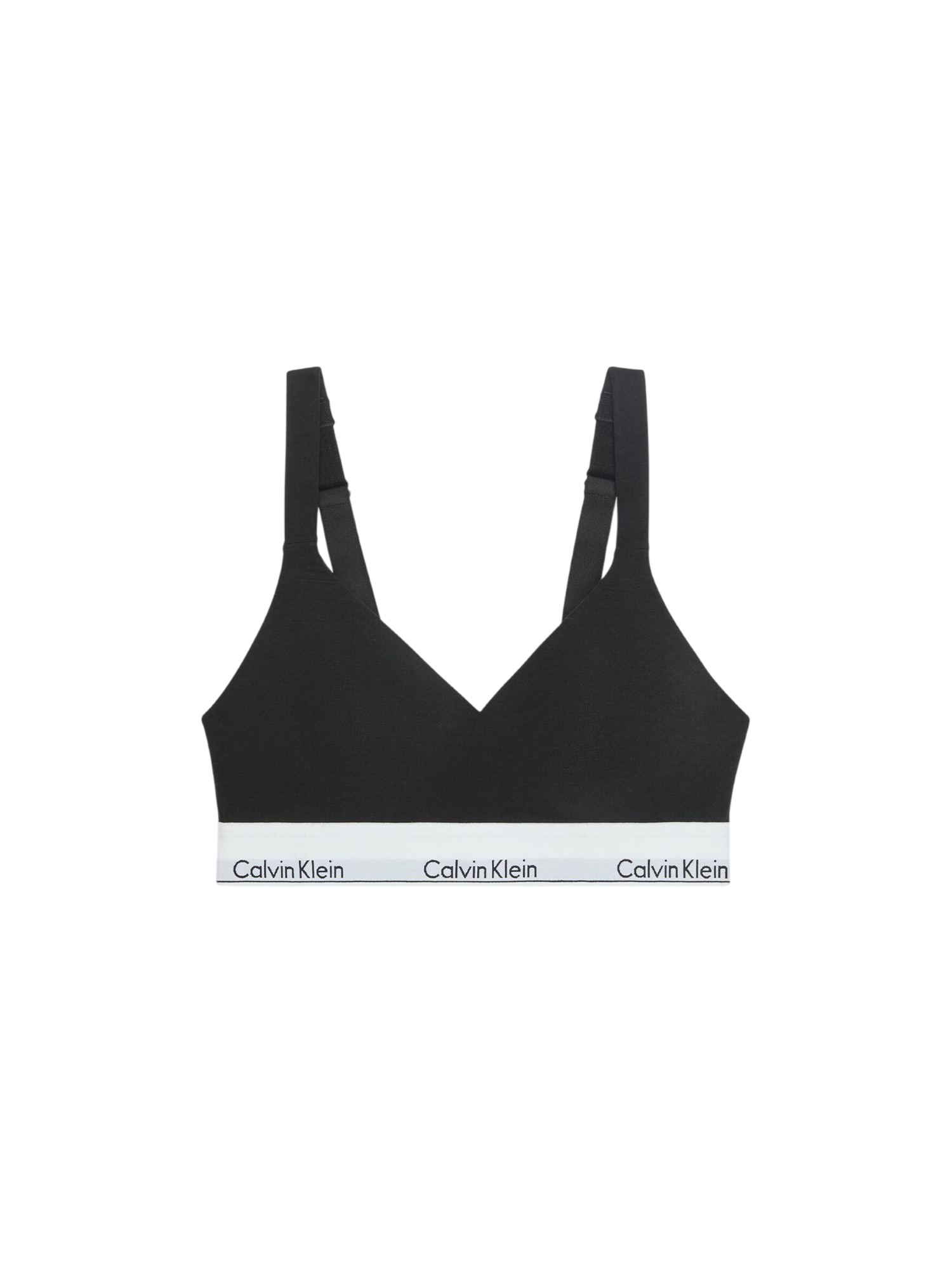 Calvin Klein reggiseno donna con fascia logata nero LV00QF8500 UB1 Calvin Klein Underwear 