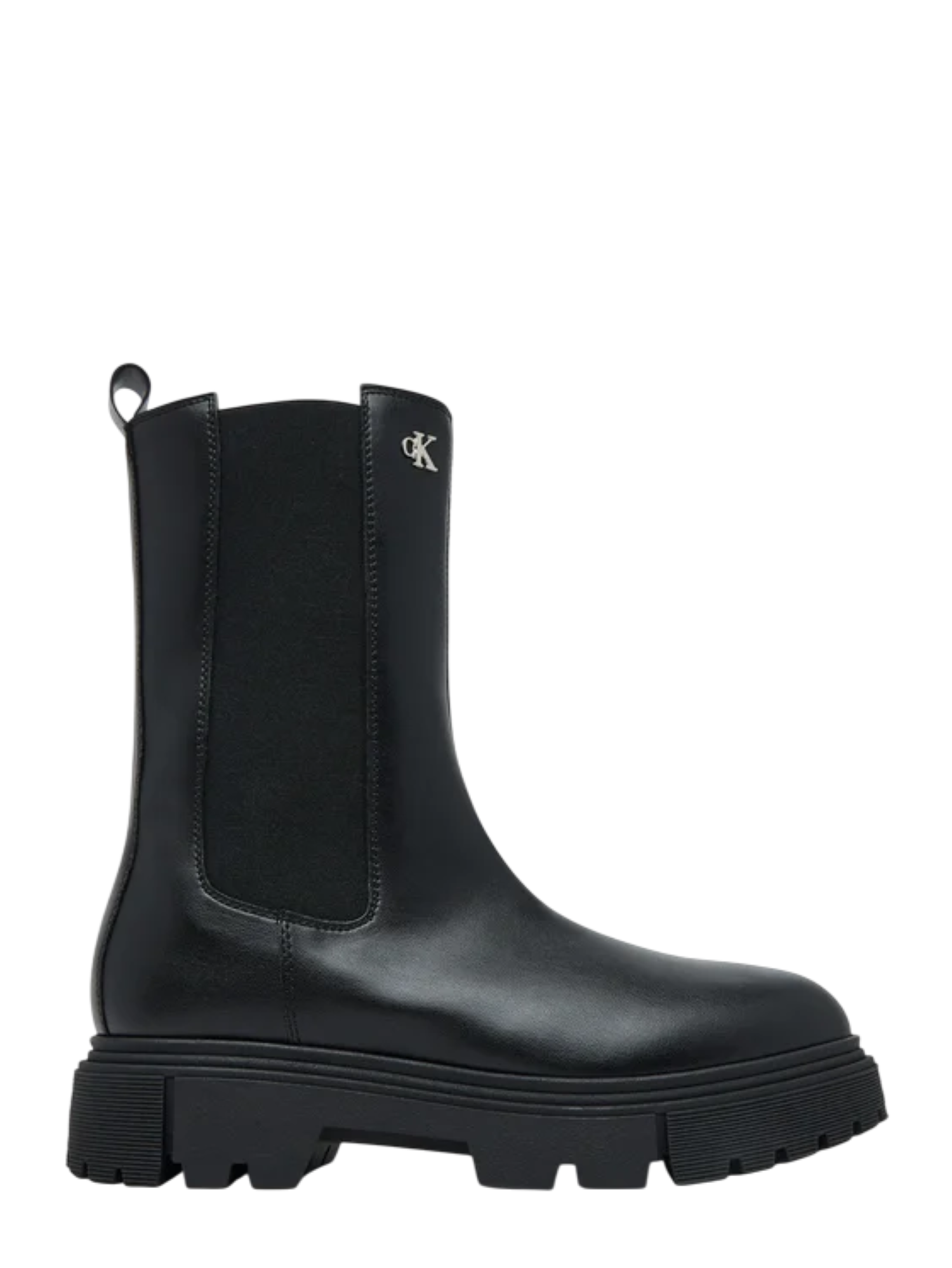Calvin Klein stivali bambina in ecopelle nero V4A5-83137-1355 999 Calvin Klein Footwear 