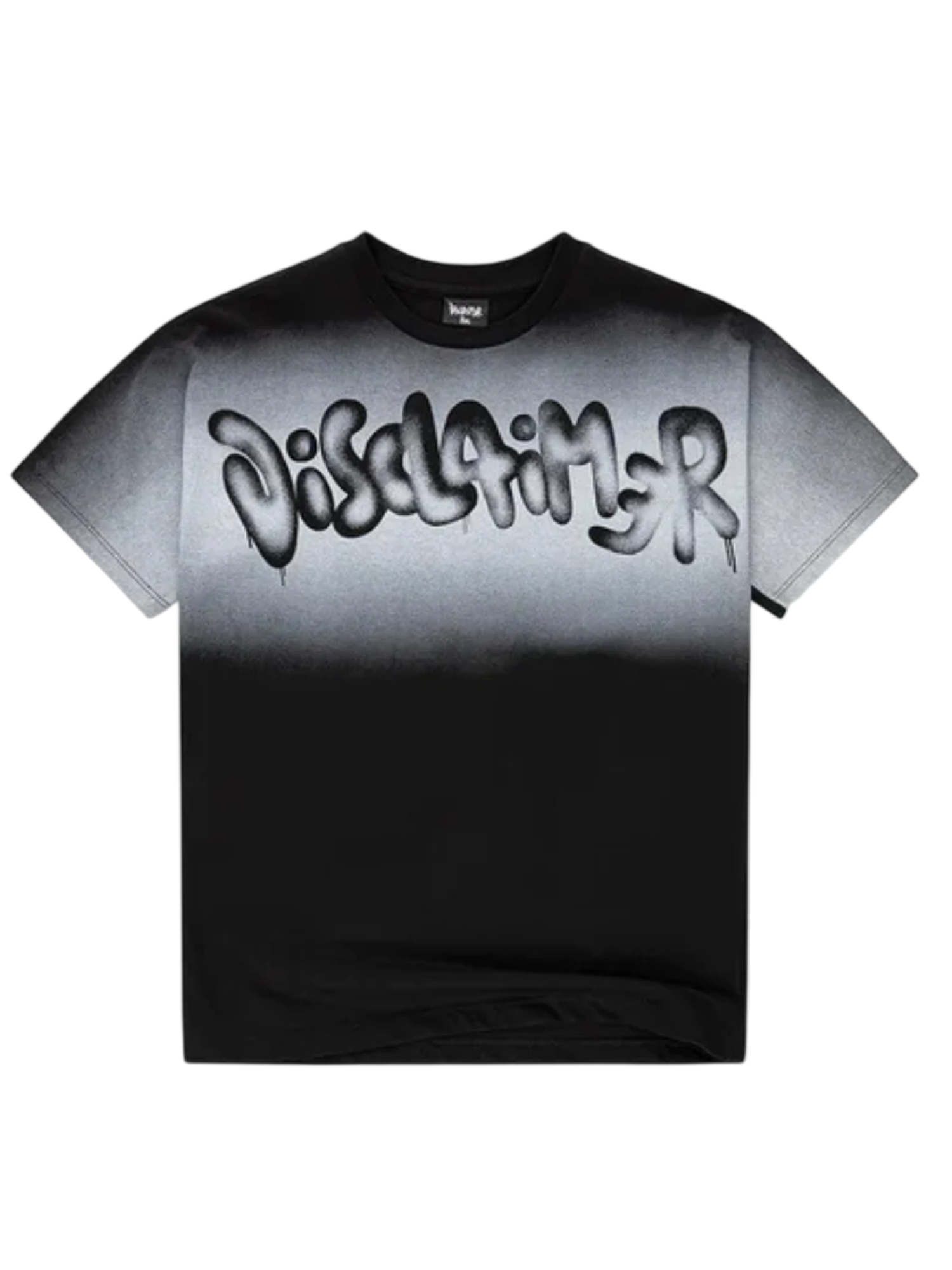 Disclaimer T-shirt bambino in jersey stampa logata nero 58815 NERO-ST.BIANCA DISCLAIMER 