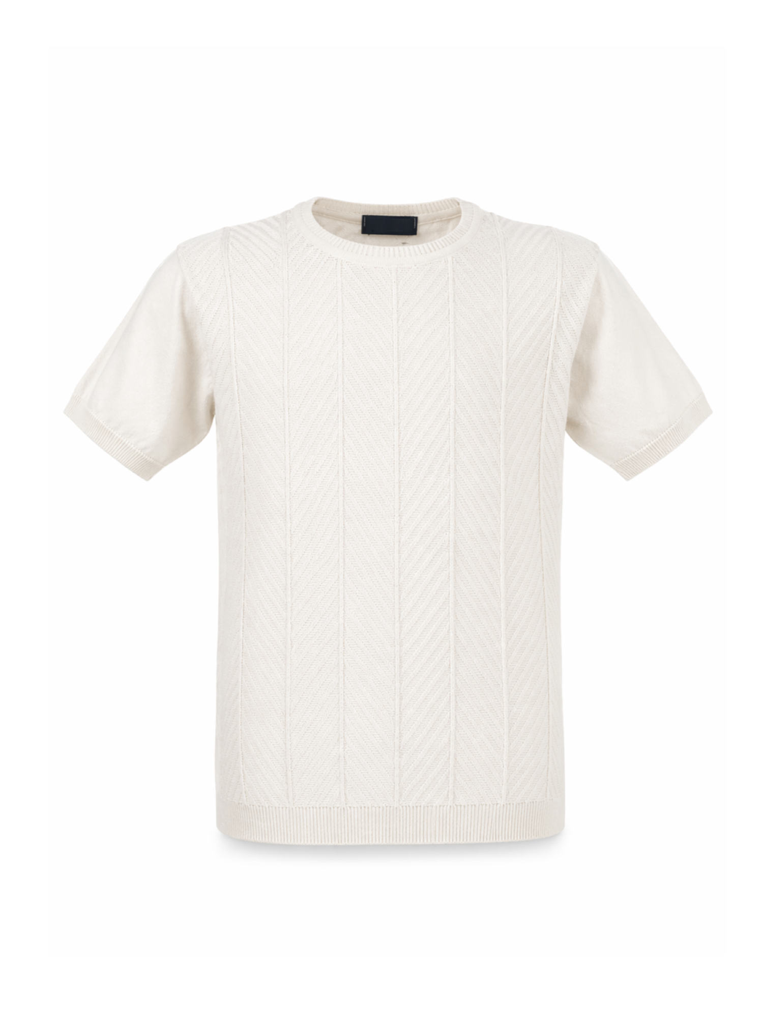 Emanuel Pris maglia bambino manica corta panna ETS3175R OFF WHITE EMANUEL PRIS 