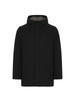 Suns giubbino imbottito uomo Gransasso Fur con cappuccio nero