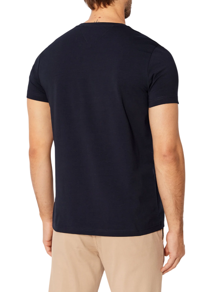 Tommy Hilfiger T-shirt uomo slim fit blu MW0MW27539 DW5 Tommy Hilfiger 