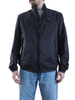 Blauer giubbino leggero anti vento in nylon Kerwin blu