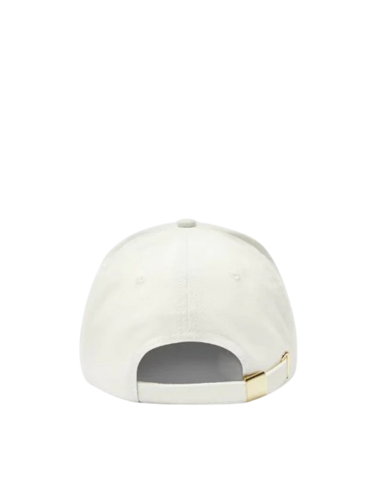 Versace Jeans Couture cappello con visiera logo ricamato bianco oro 78YAZK32-ZG365 G03 VERSACE Jeans Couture 
