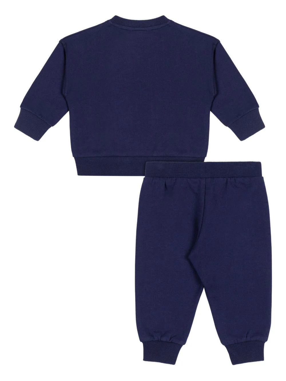 Moschino completo neonato felpa e pantaloni blu MRK039-LCA60 40016 MOSCHINO 