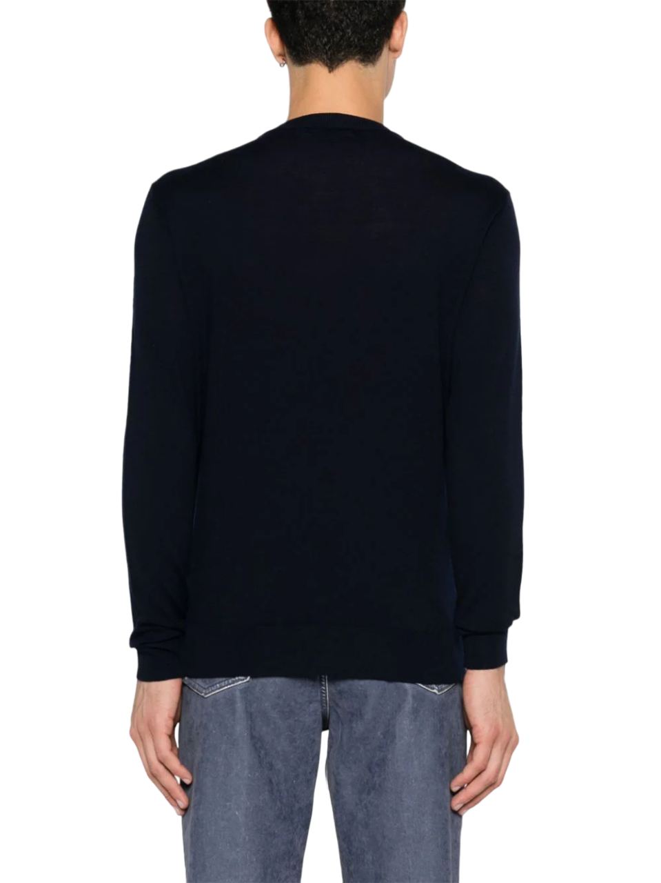 Manuel Ritz maglia girocollo in lana vergine nero 3732M505-243840 99 MANUEL RITZ 