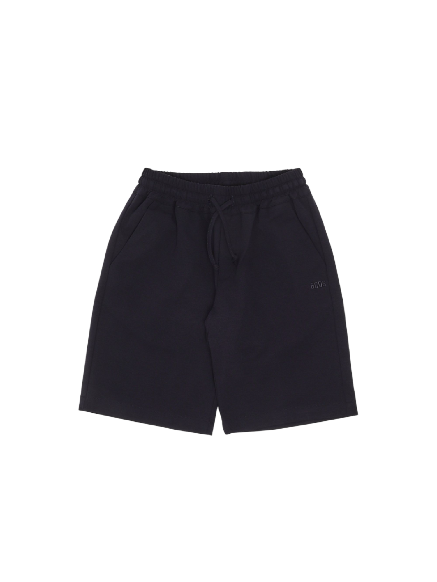 Gcds bermuda bambino con coulisse nero C1BJQL512T328 BLACK-BLACK GCDS 