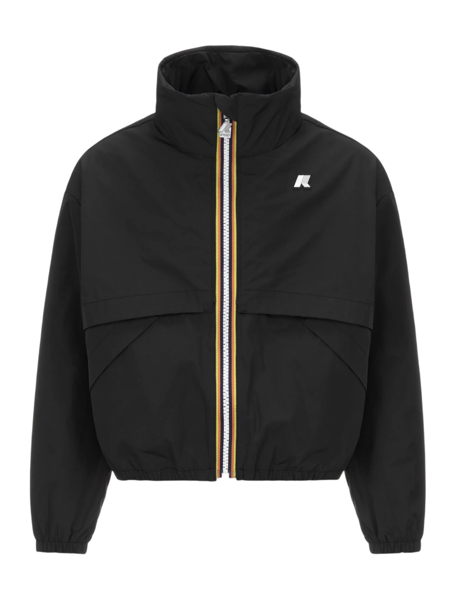 K-Way giubbino in nylon Aubette bambina nero K51416W USY K-WAY 