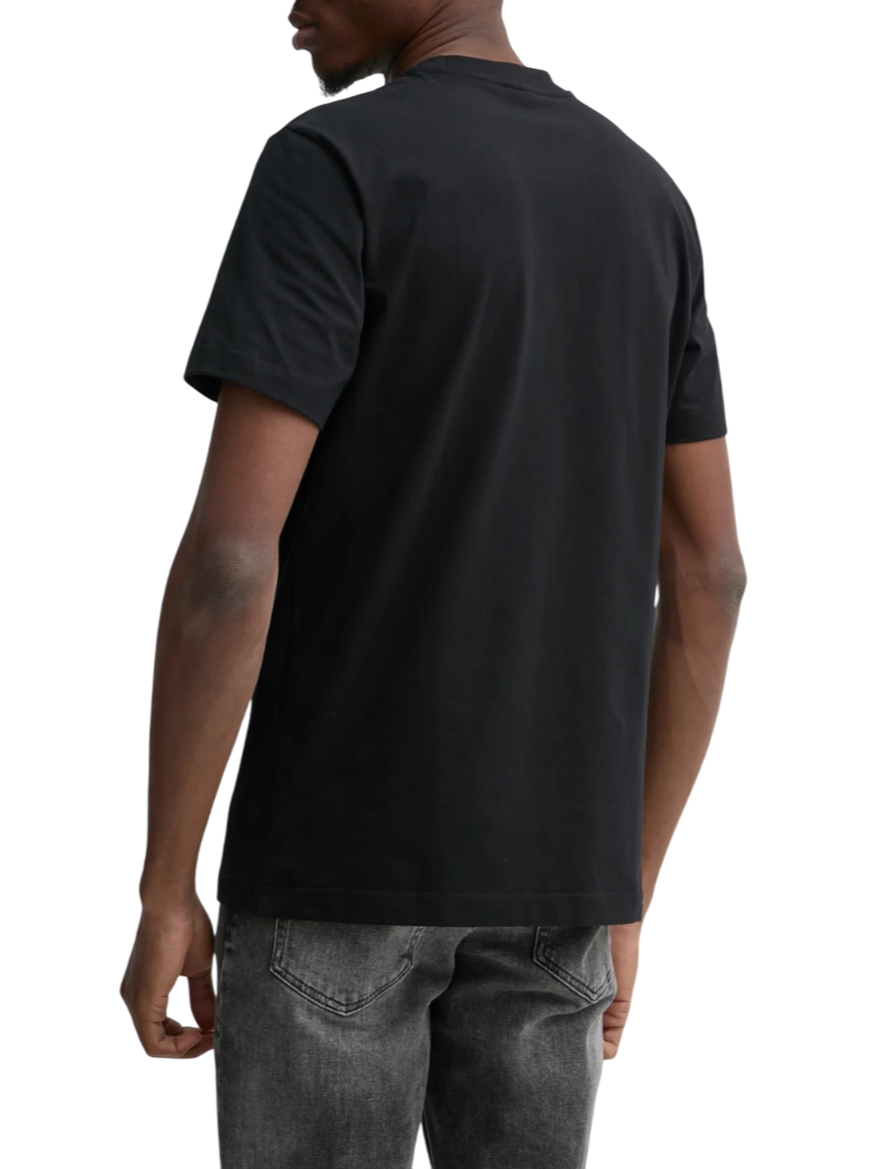 Karl Lagerfeld Jeans T-shirt maniche corte con stampa iconica nero A1M17052 999 KARL LAGERFELD 