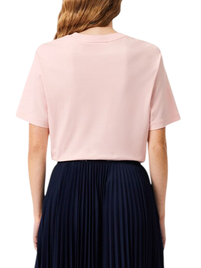 Lacoste T-shirt manica corta in jersey rosa TF7215 ADY LACOSTE 