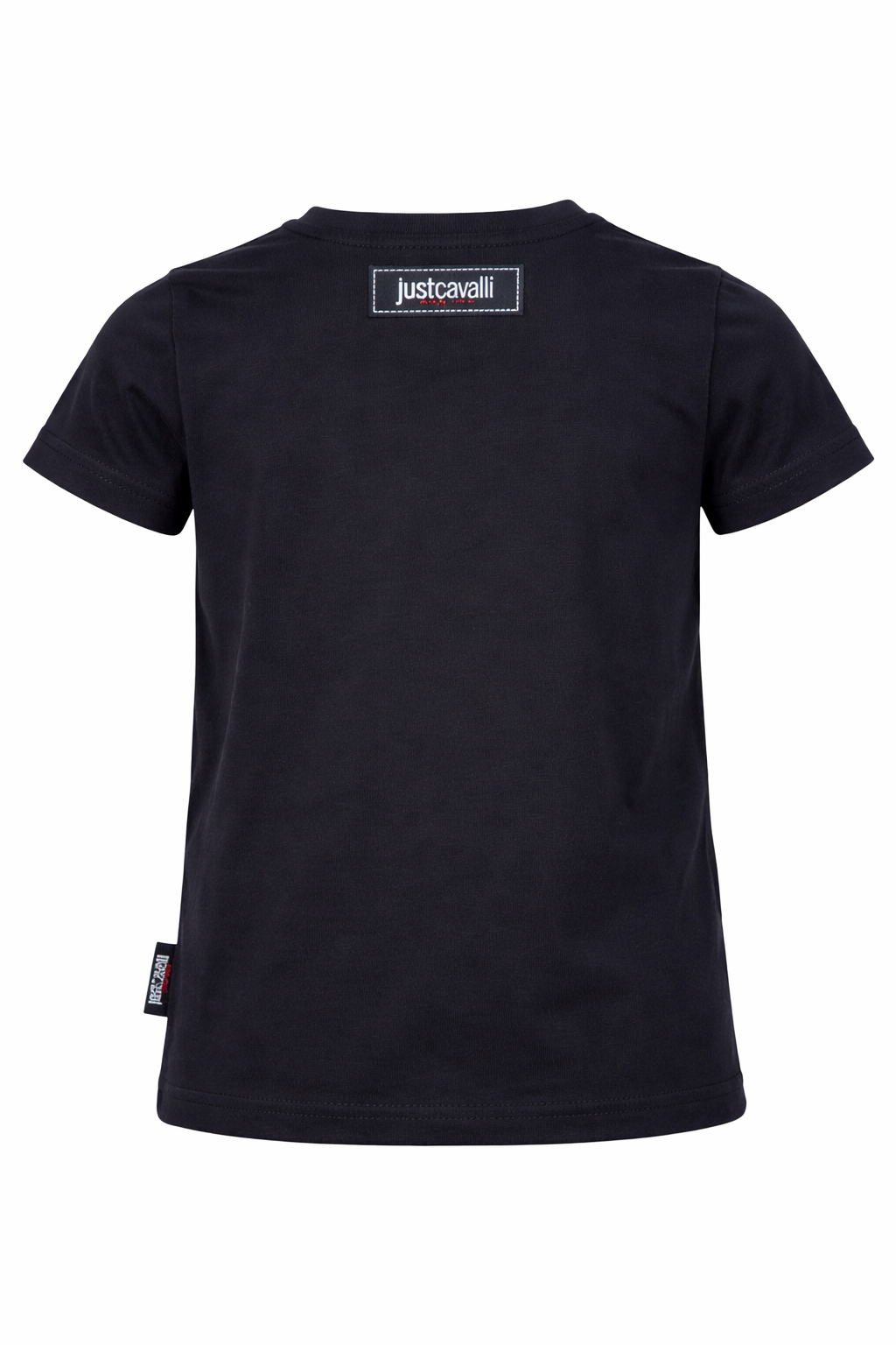 Just Cavalli T-shirt manica corta neonato con logo nero JIP26065TS BLACK JUST CAVALLI 