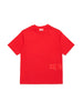 Diesel T-shirt manica corta con stampa logo rosso
