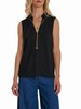 Relish blusa smanicata Jeanne con catenina nero