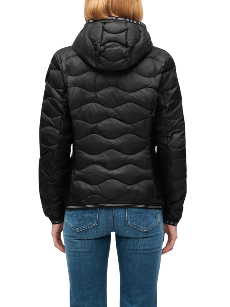 Blauer giubbino imbottito donna Camelia con cappuccio nero 26SBLDC03169-007455 999 BLAUER 