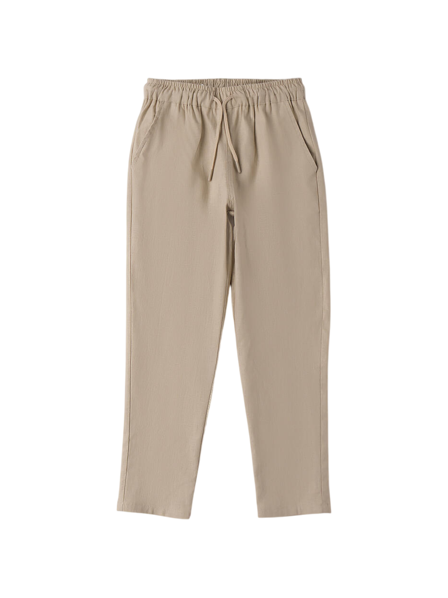 iDo pantaloni bambino con coulisse beige 4B643 0436 iDO 
