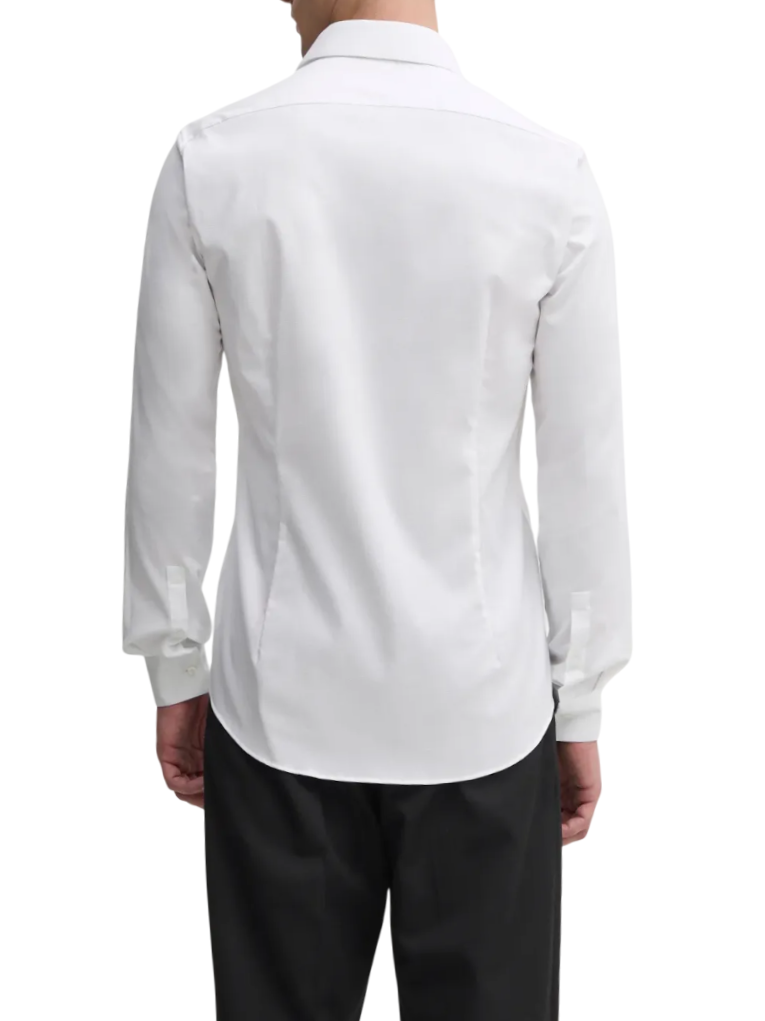 Calvin Klein camicia manica lunga slim fit bianco K10K114298 YAF Calvin Klein 