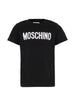 Moschino T-shirt manica corta bambino con logo nero