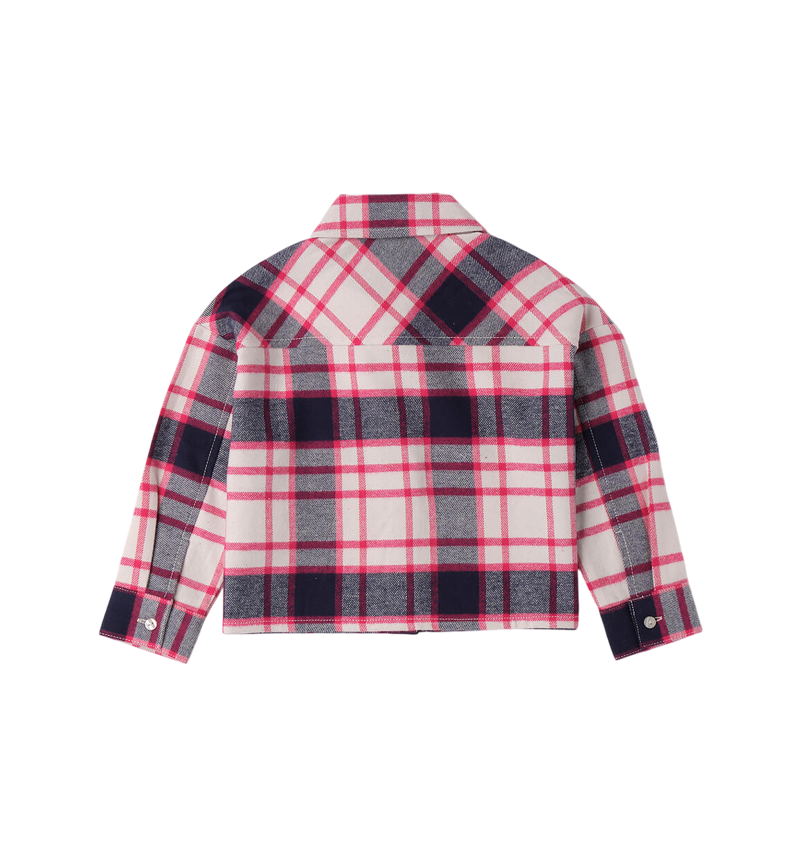 iDo camicia bambina in fantasia scozzese fucsia 4F350 3854 iDO 