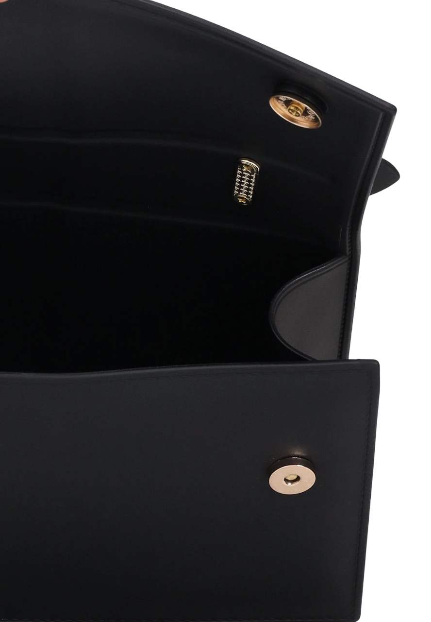 Marc Ellis borsa a mano Flat Arrow M nero FLAT ARROW M BLACK-LIGHT GOLD MARC ELLIS 