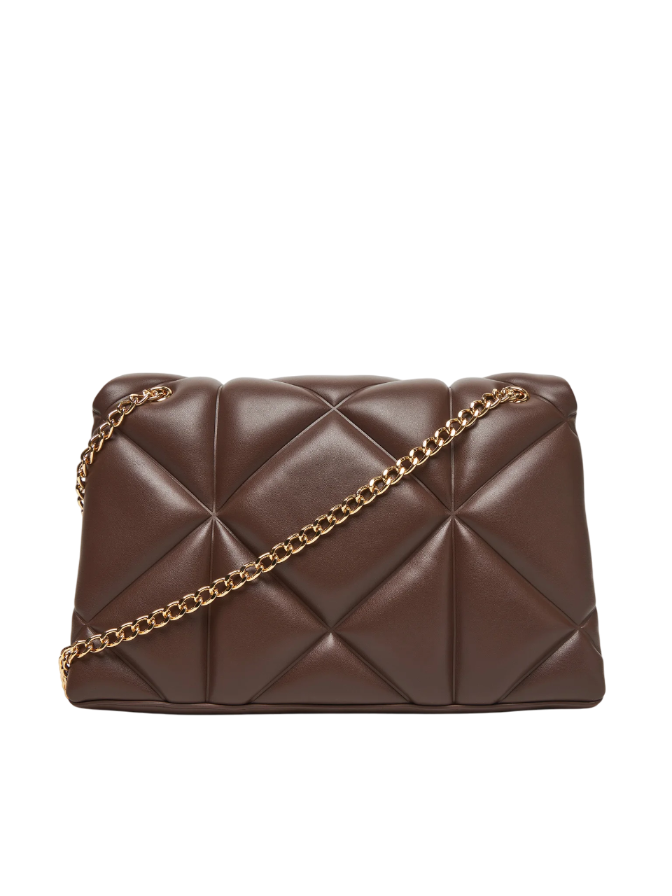 Love Moschino borsa a spalla in ecopelle trapuntata marrone JC4041PP0N-LC0 313 MOSCHINO LOVE 